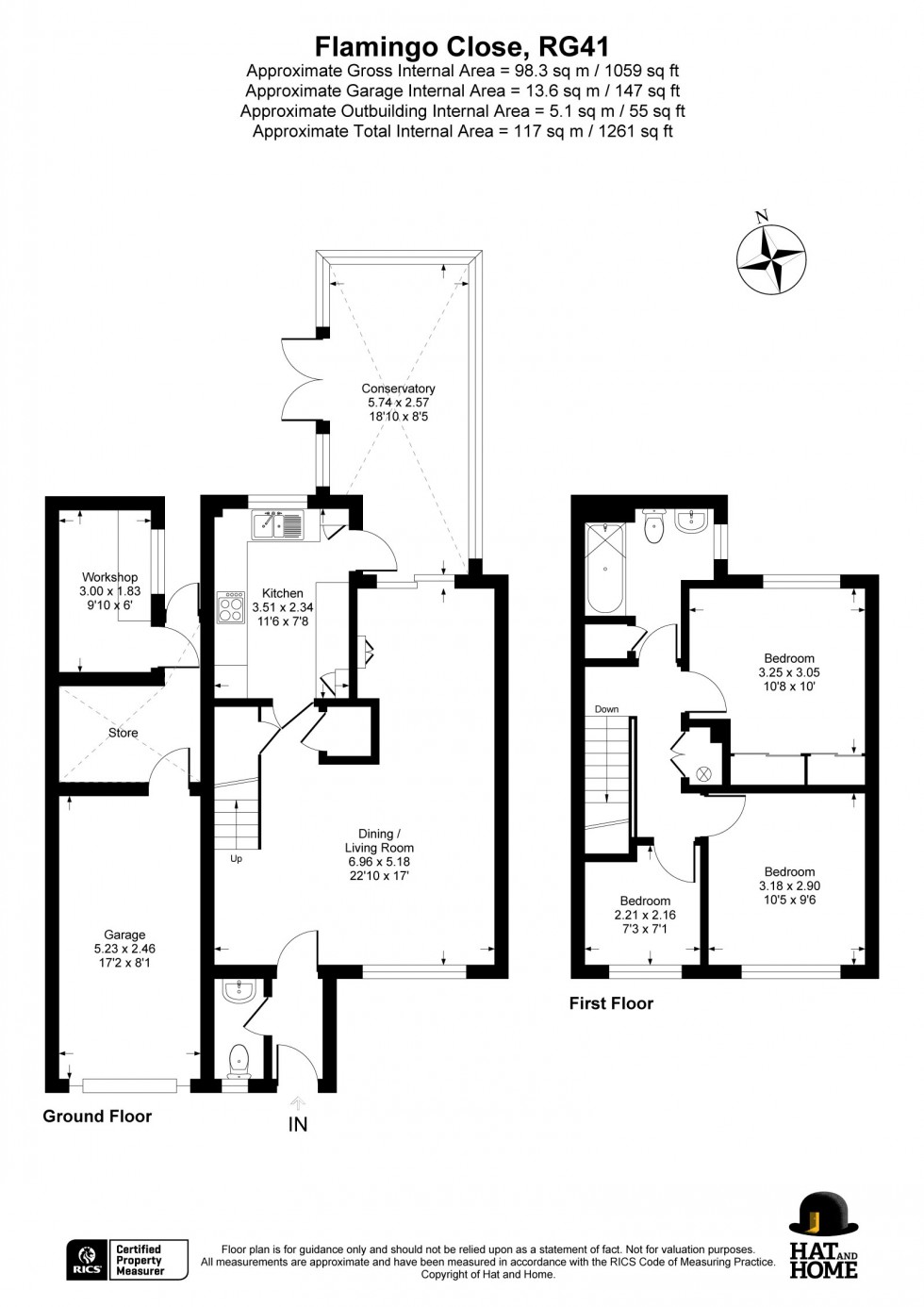 Floorplan for Wokingham, Berkshire