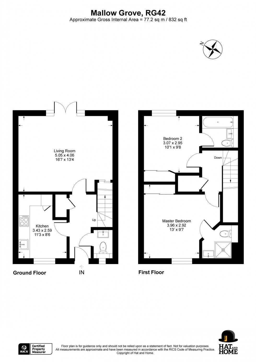 Floorplan for Warfield, Bracknell, Berkshire