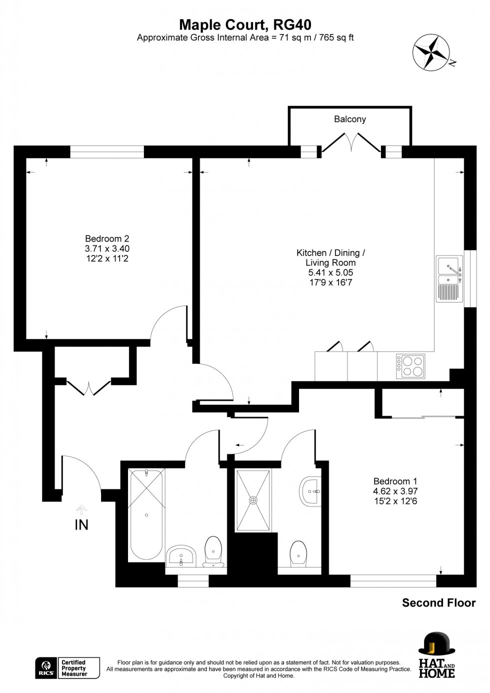 Floorplan for Wokingham, Berkshire