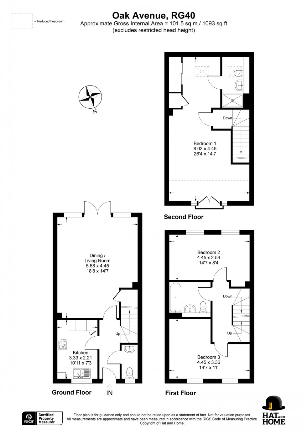Floorplan for Wokingham, Berkshire