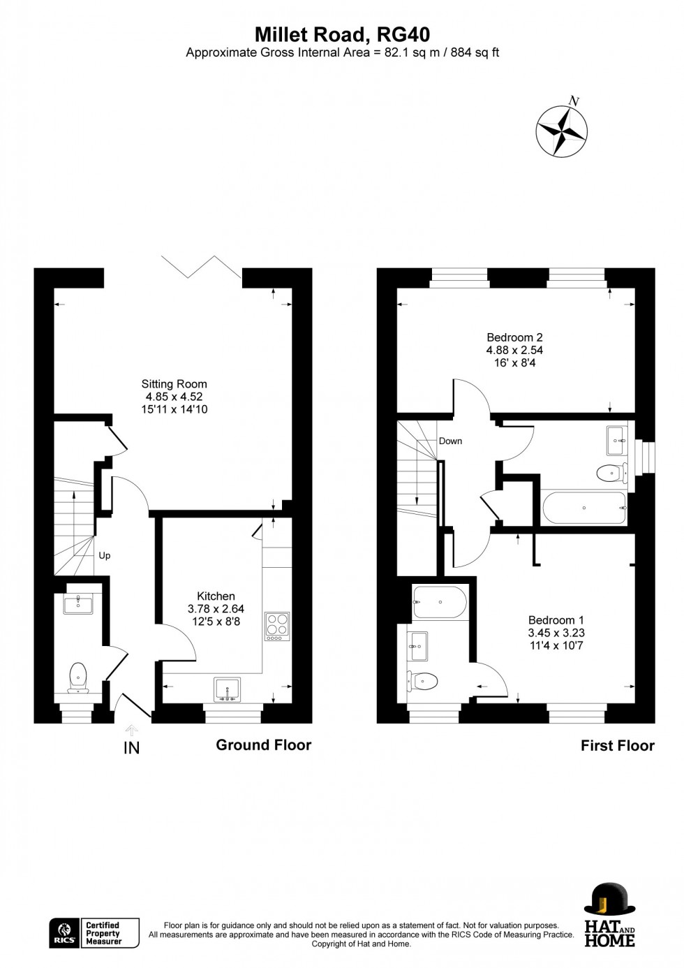 Floorplan for Finchwood Park, Wokingham, Berkshire