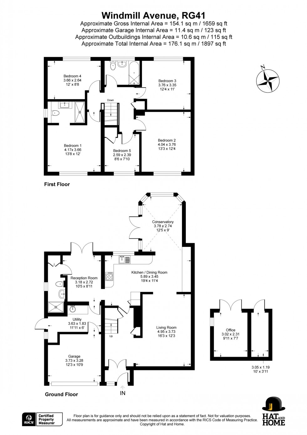 Floorplan for Wokingham, Berkshire