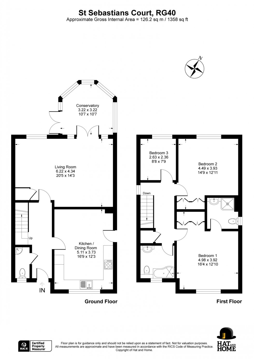 Floorplan for Wokingham, Berkshire