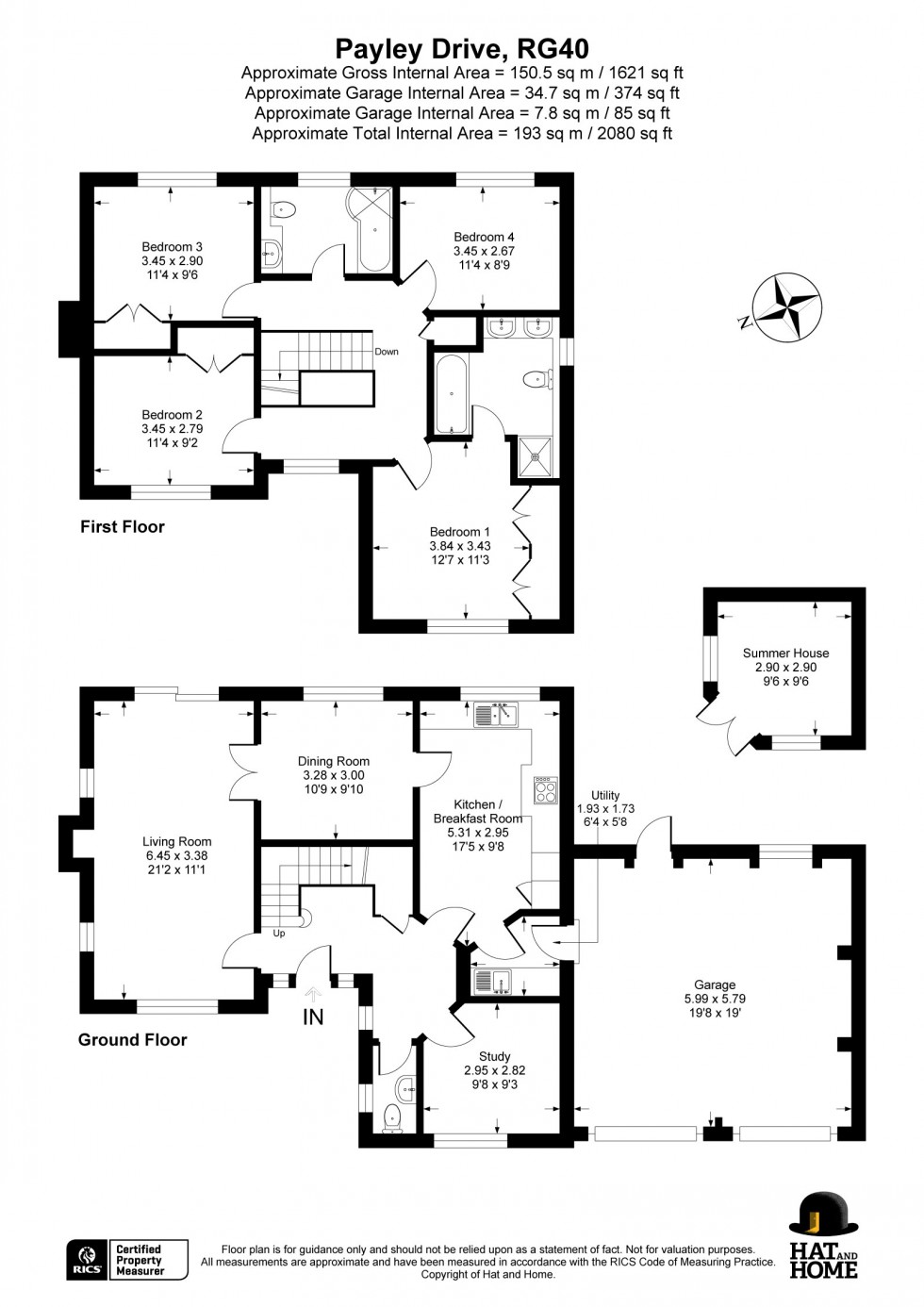 Floorplan for Wokingham, Berkshire