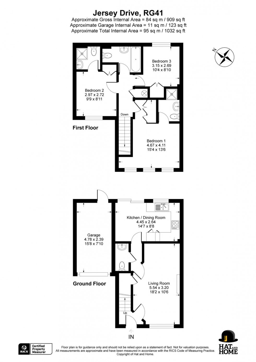Floorplan for Winnersh, Wokingham, Berkshire