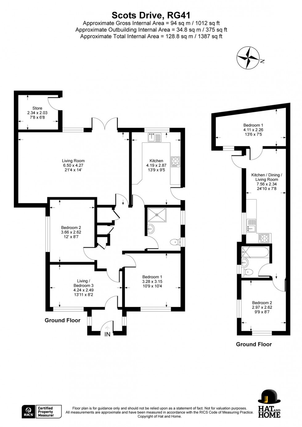 Floorplan for Wokingham, Berkshire