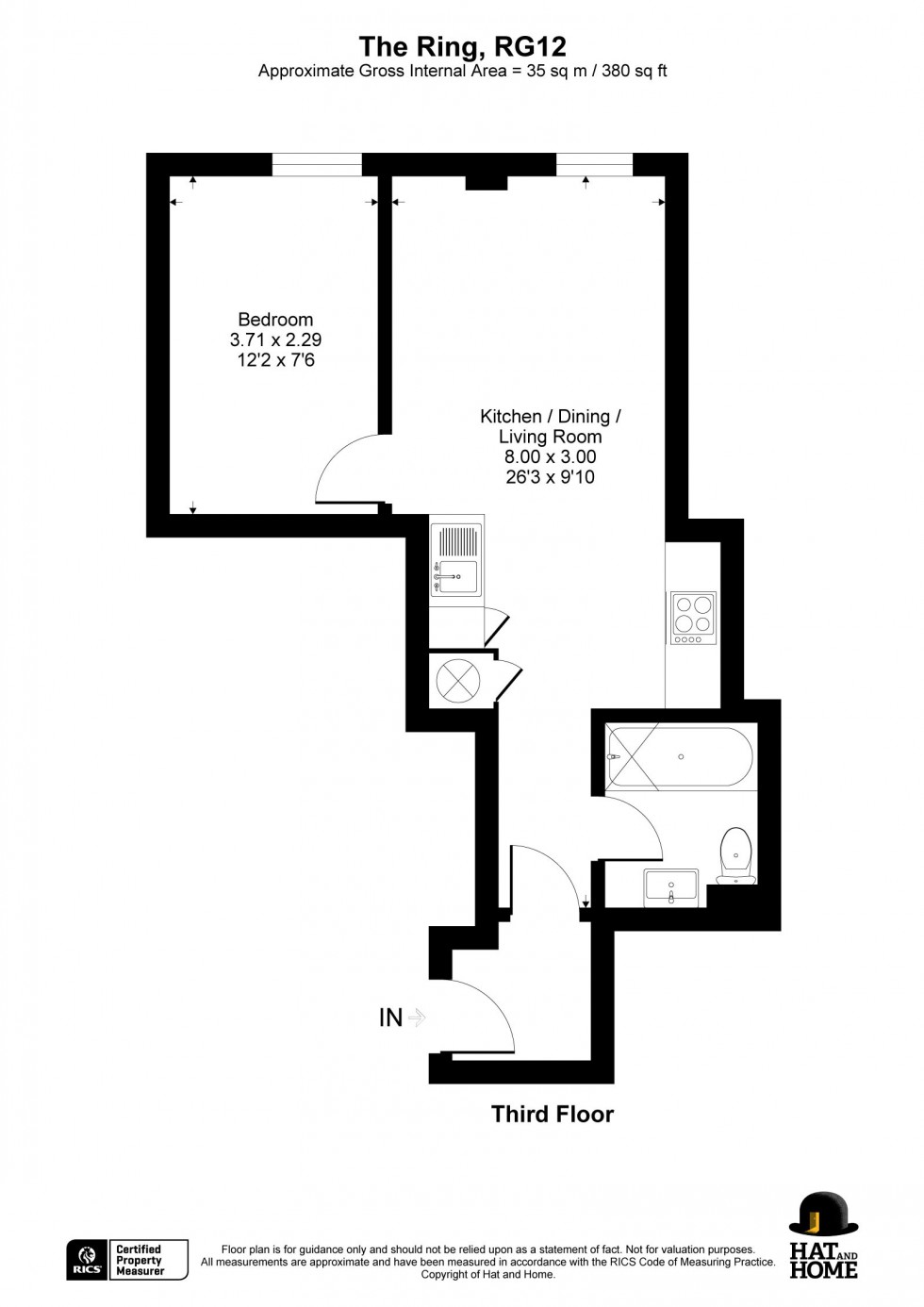 Floorplan for Bracknell, Berkshire