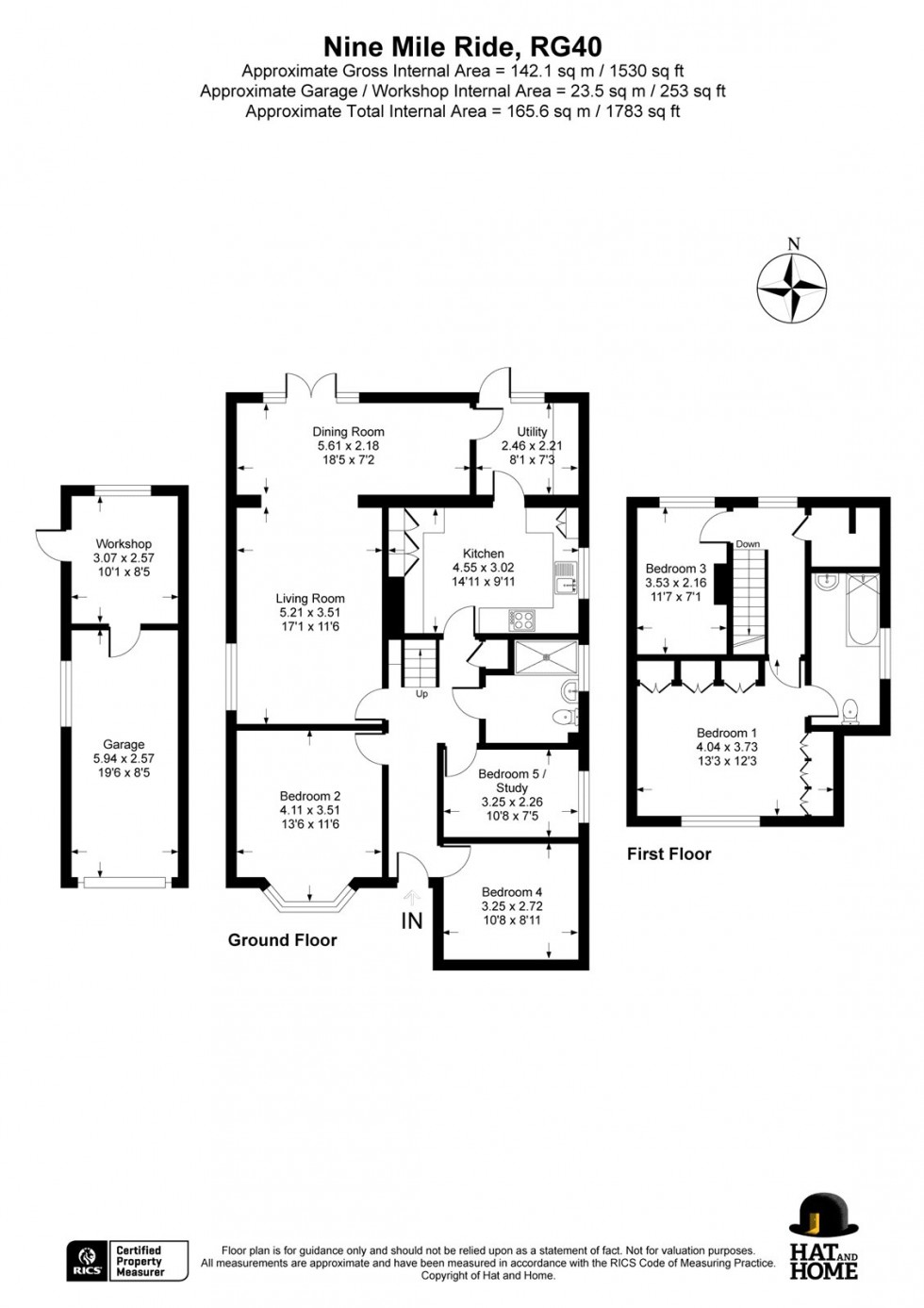 Floorplan for Finchampstead