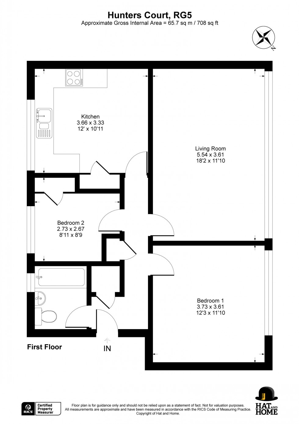 Floorplan for Woodley, Reading, Berkshire
