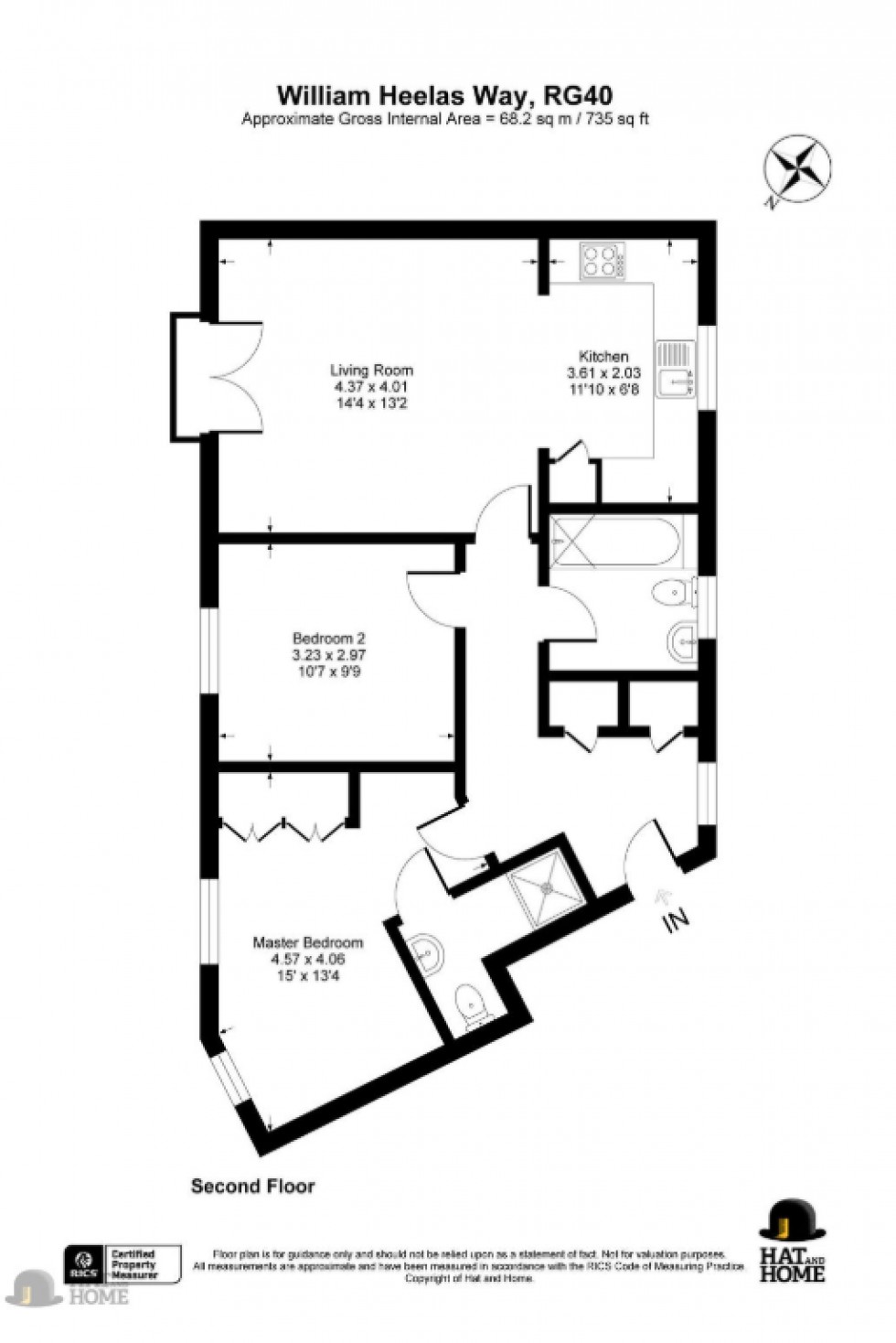 Floorplan for Wokingham, Berkshire