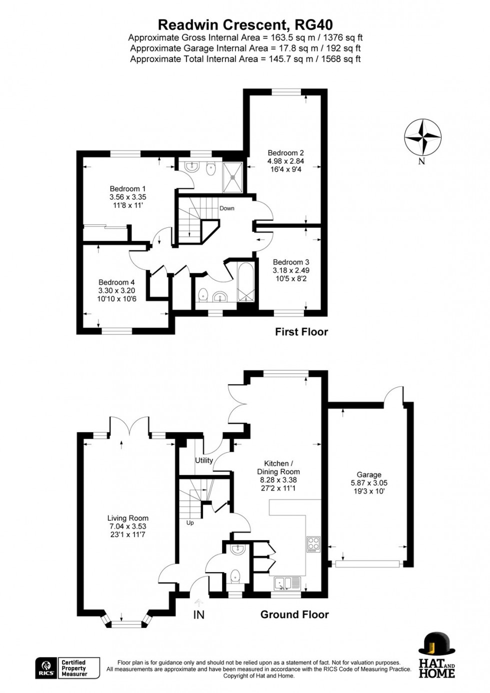 Floorplan for Wokingham, Berkshire