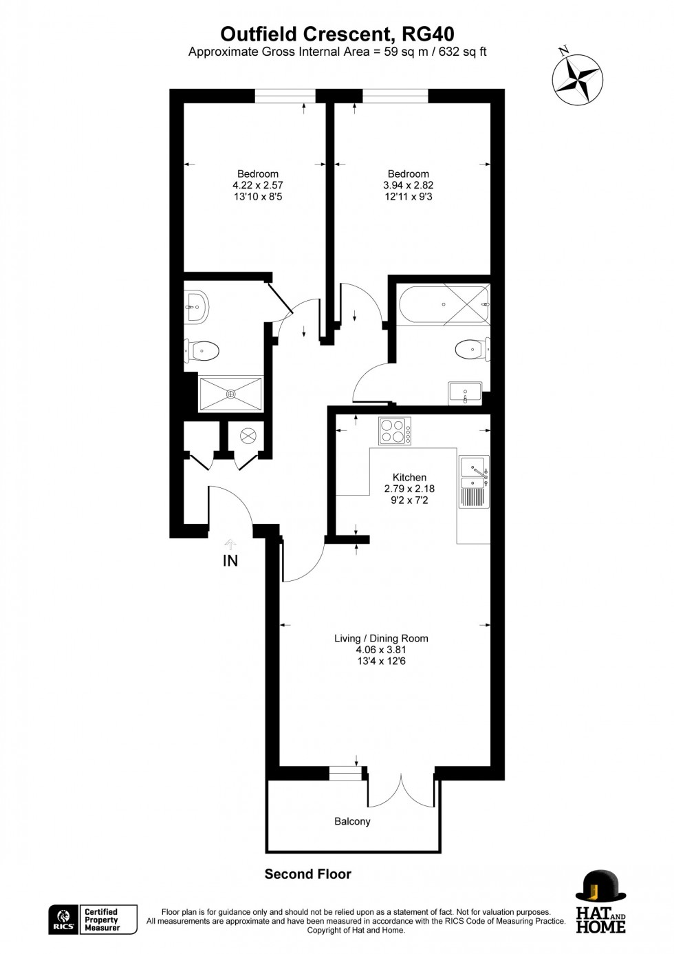 Floorplan for Wokingham, Berkshire