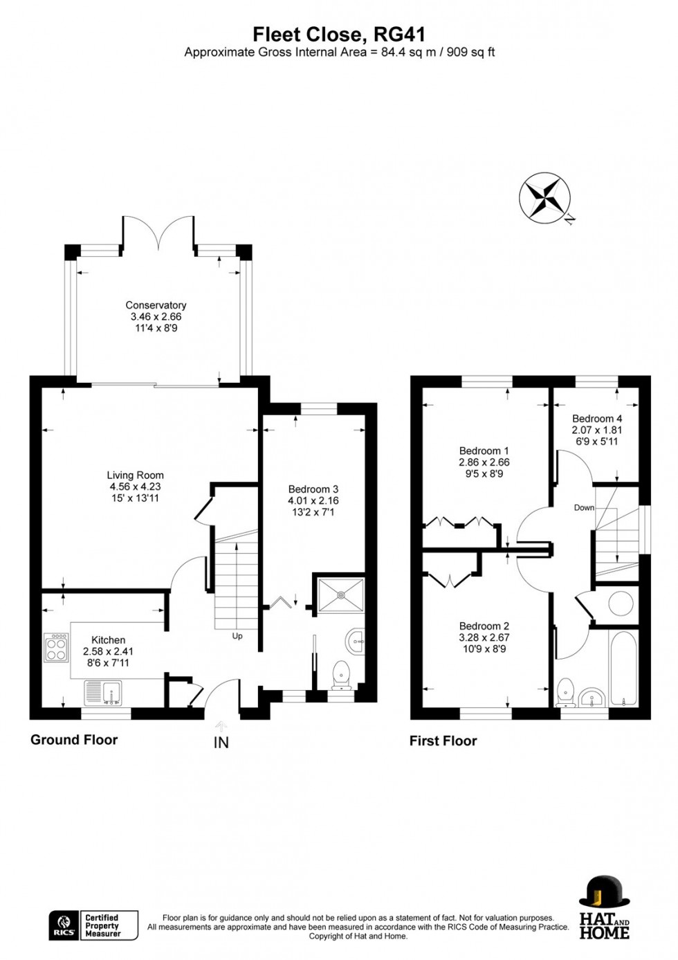 Floorplan for Wokingham, Berkshire