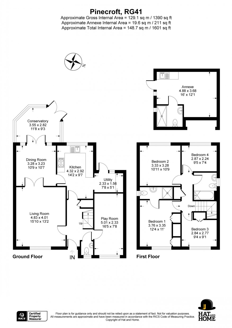 Floorplan for Wokingham, Berkshire