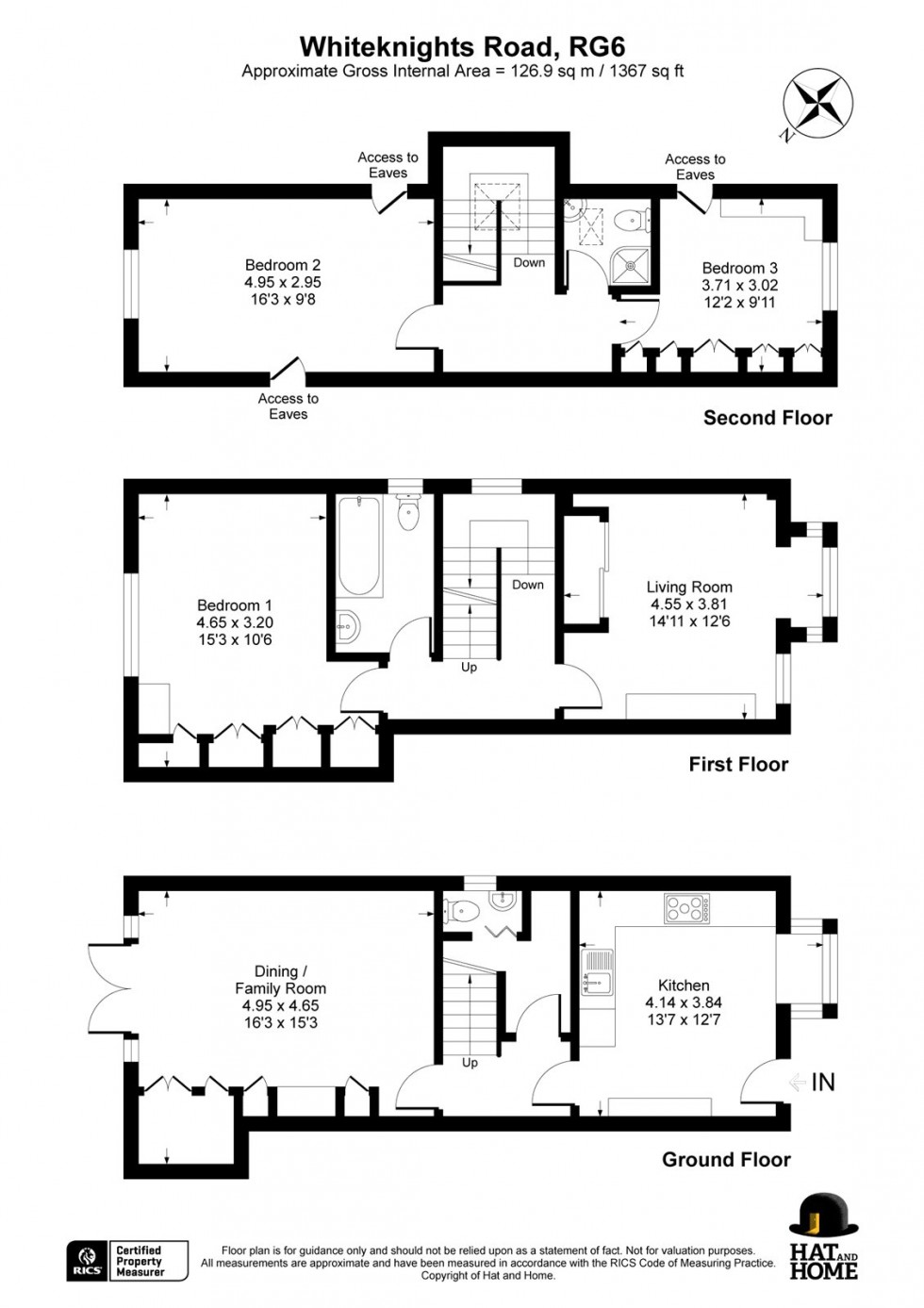 Floorplan for Reading, Berkshire