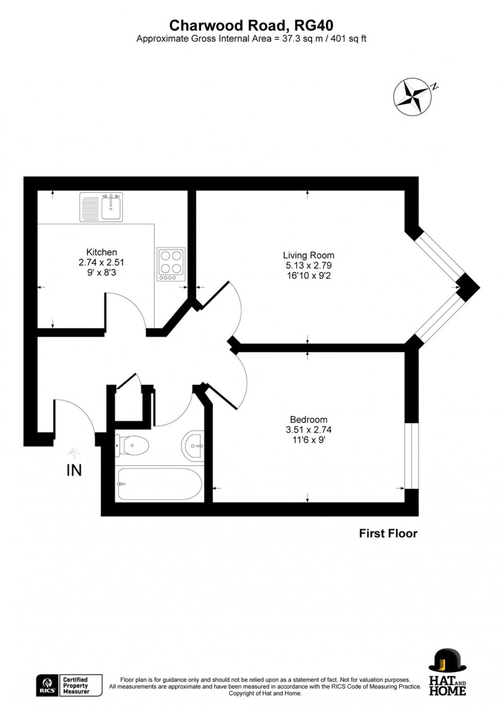 Floorplan for Wokingham, Berkshire