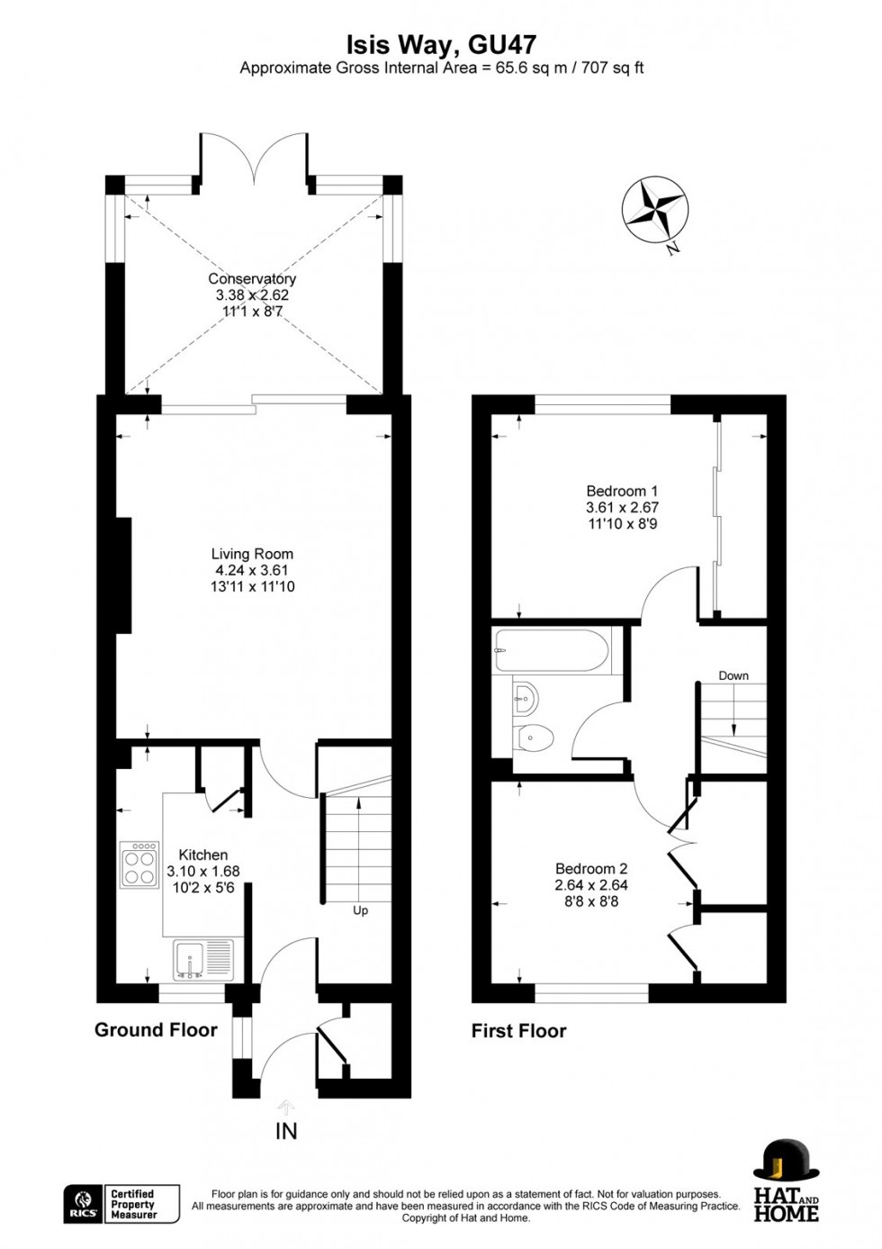 Floorplan for Sandhurst, Berkshire