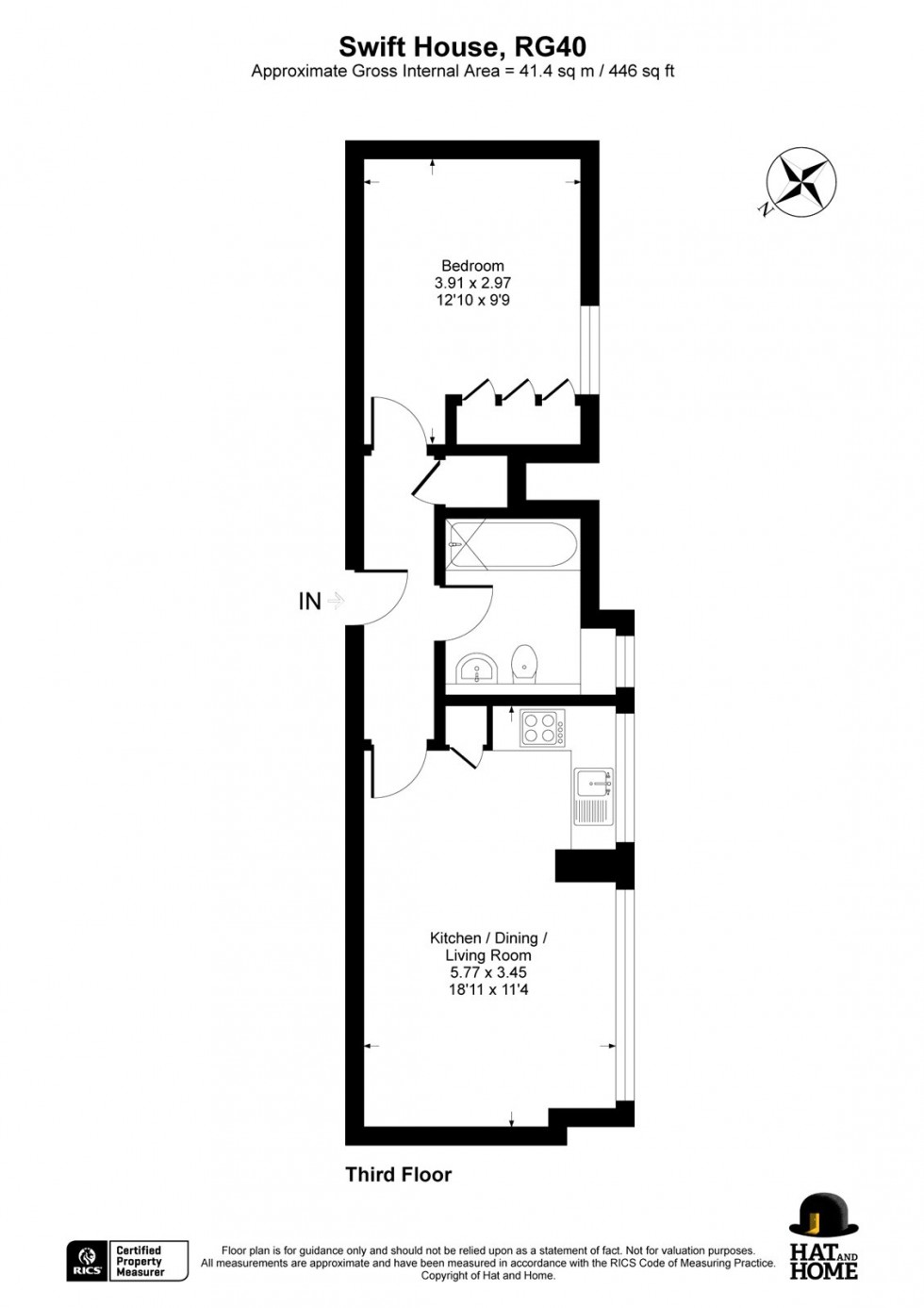 Floorplan for Wokingham, Berkshire