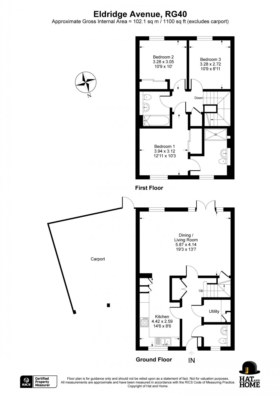 Floorplan for Wokingham, Berkshire
