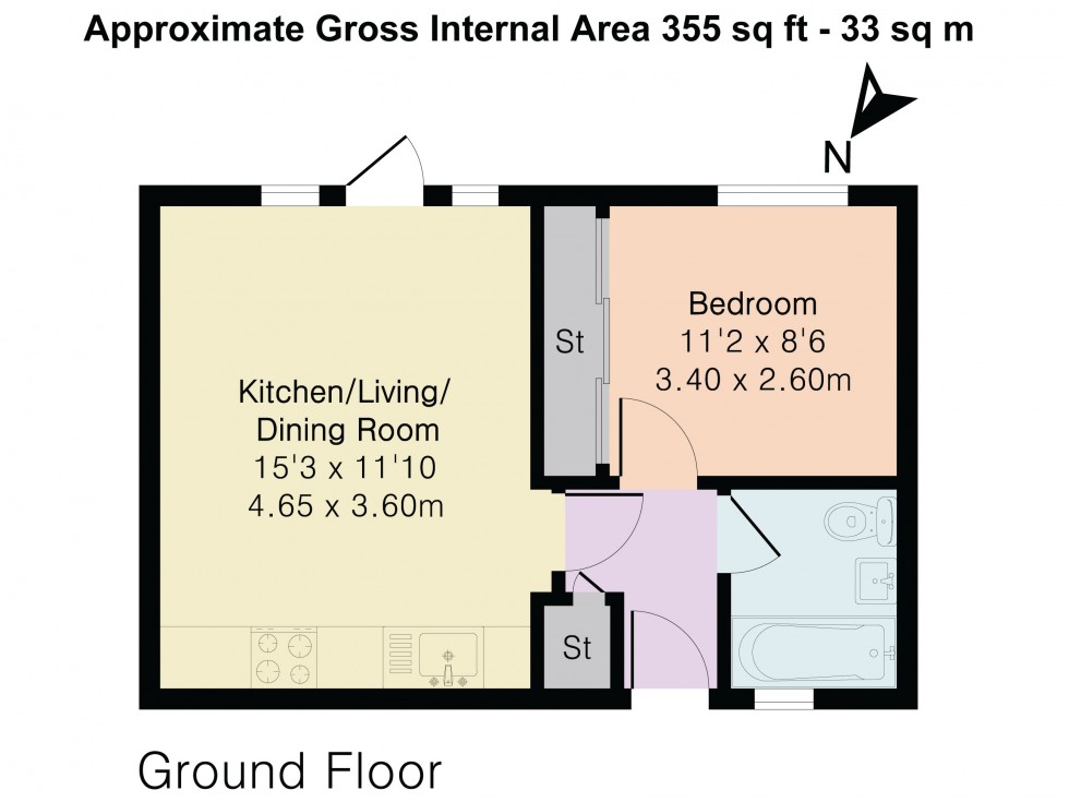 Floorplan for Bracknell, Berkshire