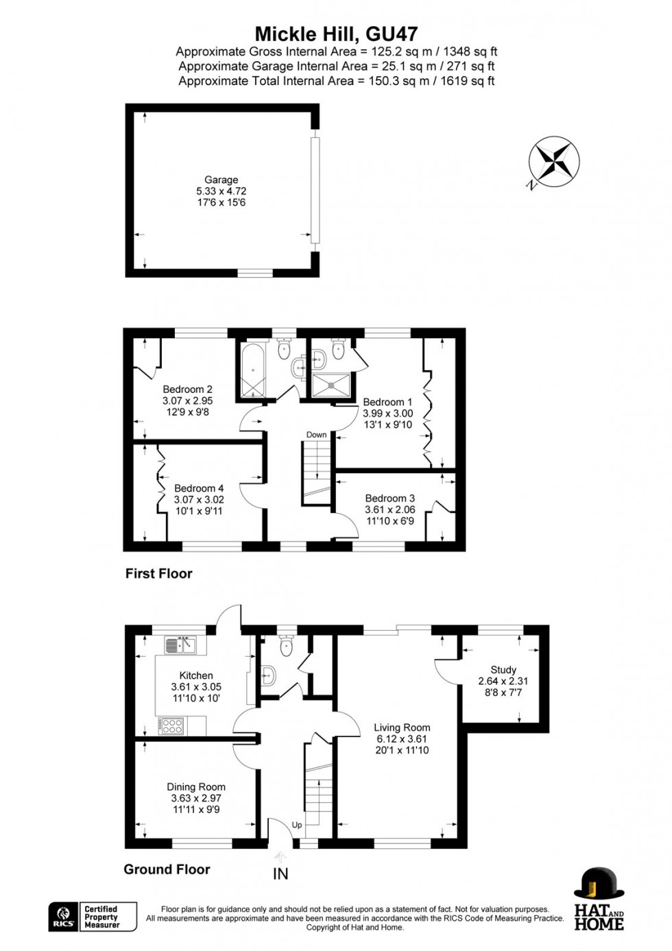 Floorplan for Little Sandhurst, Berkshire