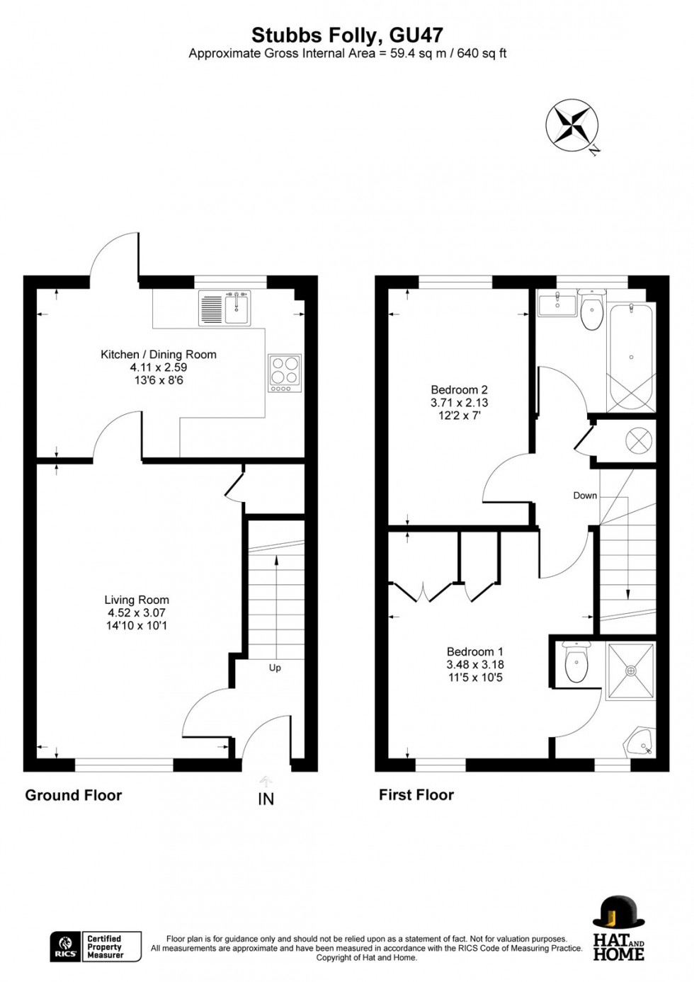 Floorplan for College Town, Sandhurst, Berkshire