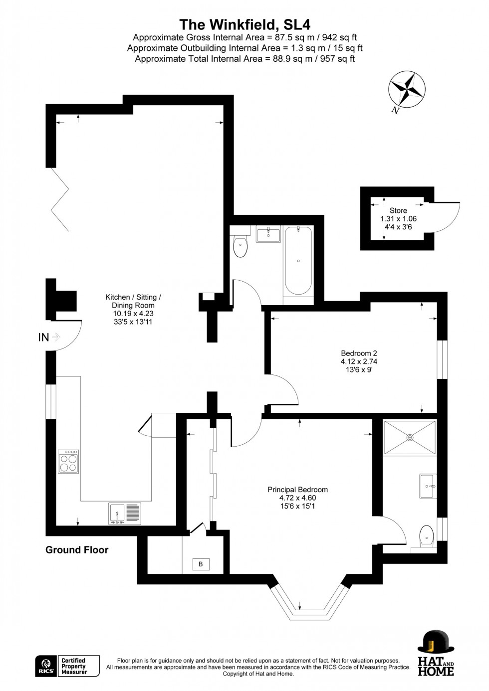 Floorplan for Winkfield, Windsor, Berkshire