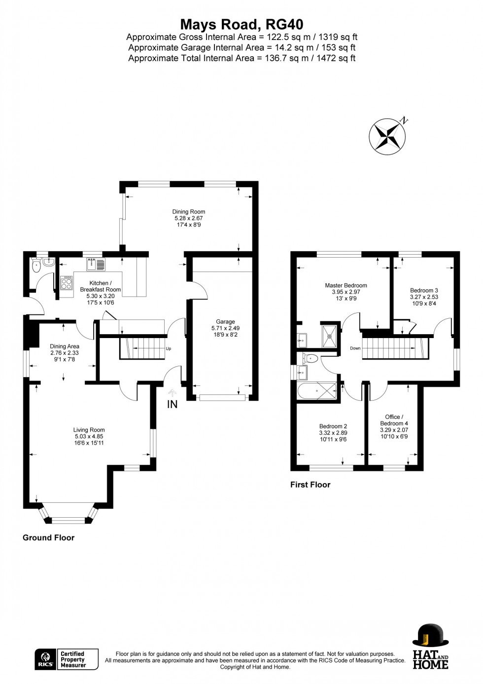 Floorplan for Wokingham, Berkshire
