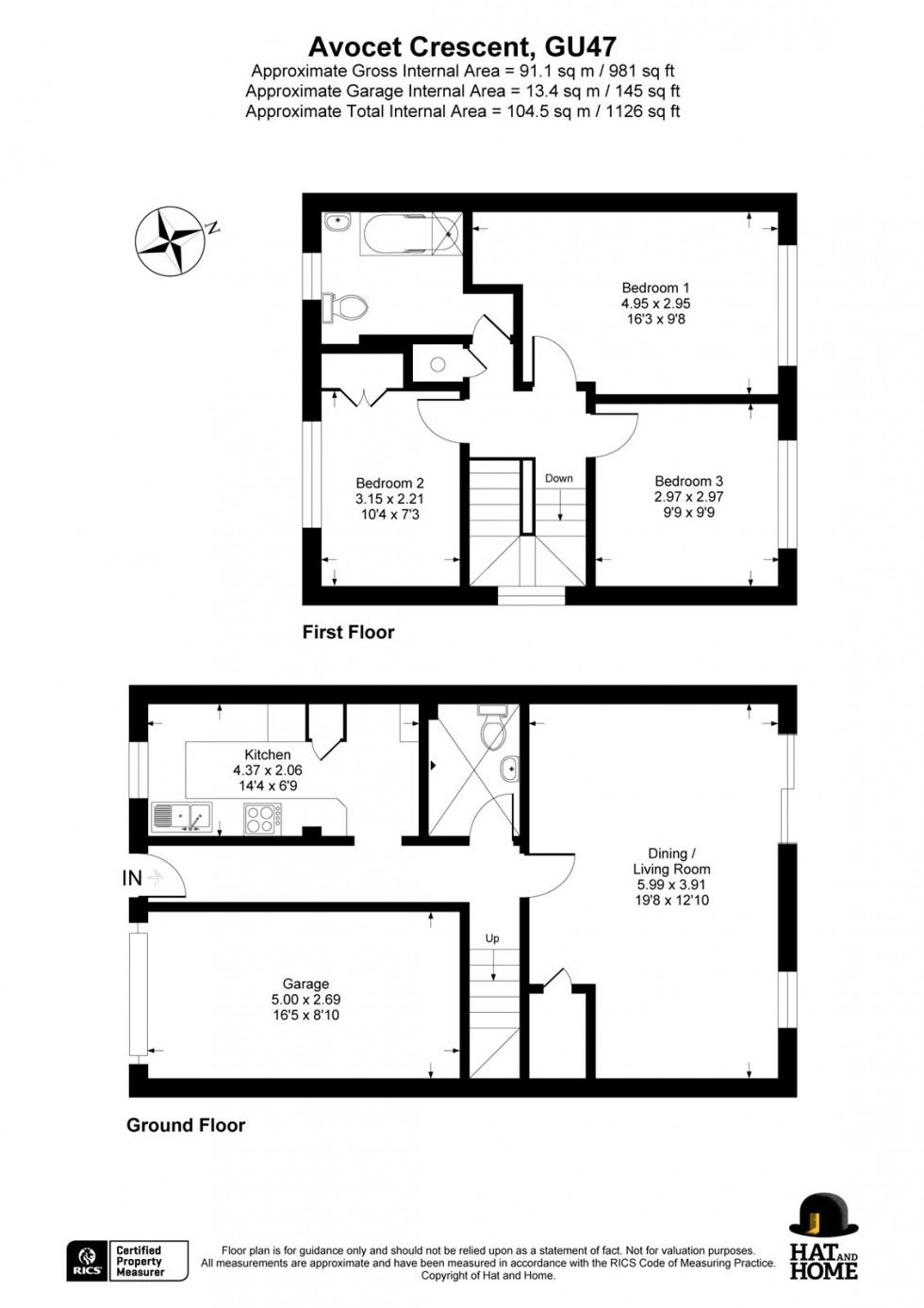Floorplan for College Town, Sandhurst, Berkshire