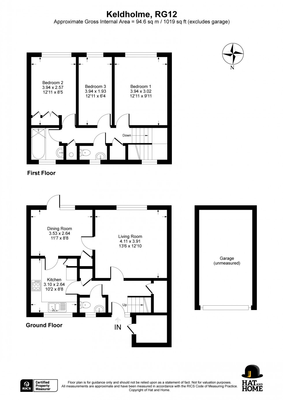 Floorplan for Bracknell, Berkshire