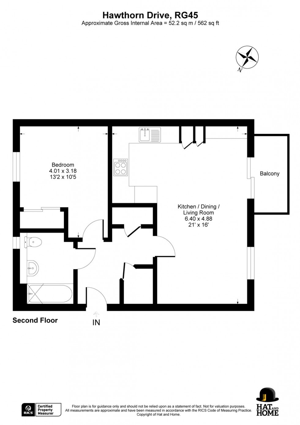 Floorplan for Crowthorne, Berkshire