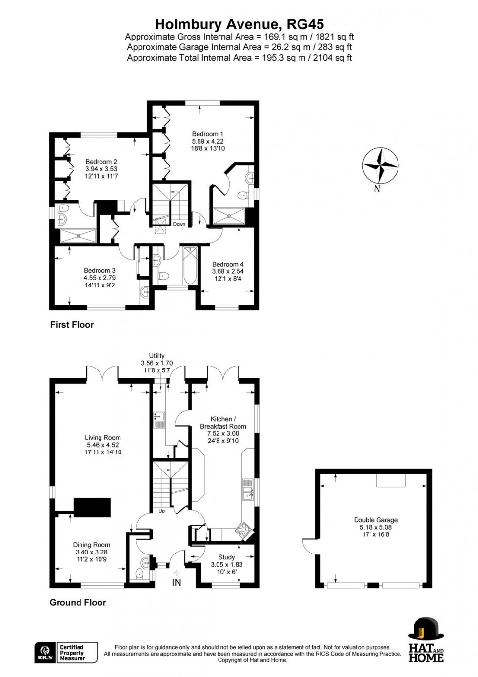 Floorplan for Crowthorne, Berkshire