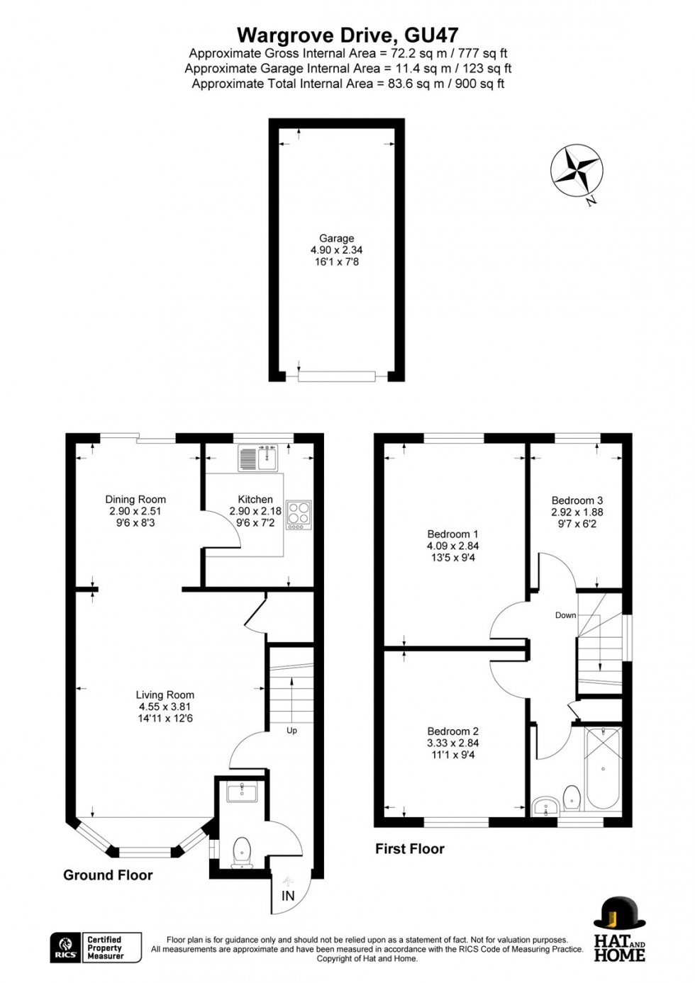 Floorplan for College Town, Sandhurst, Berkshire