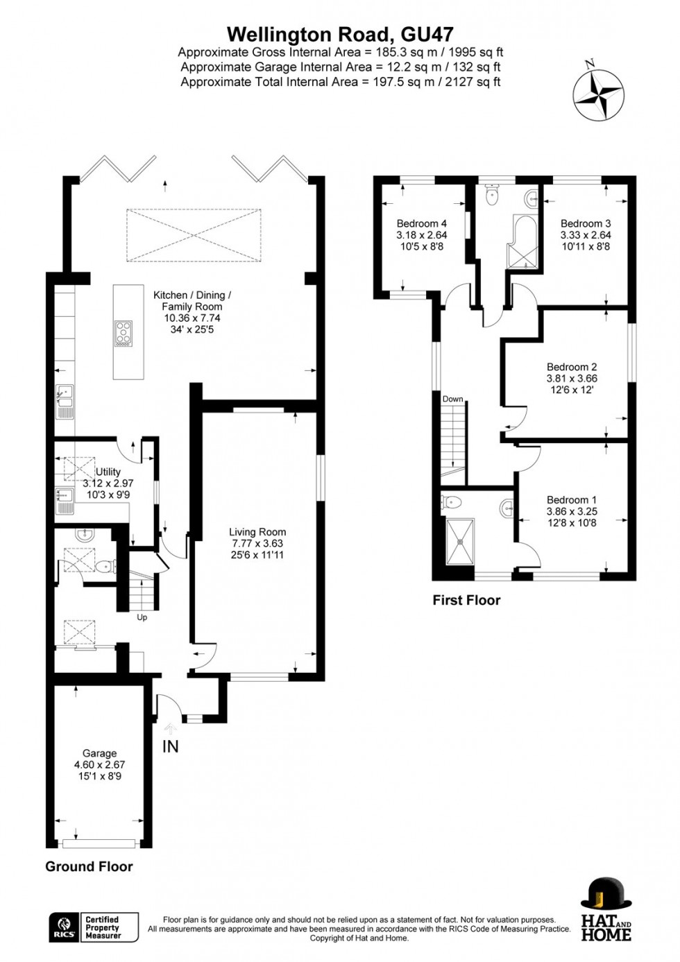 Floorplan for Sandhurst, Berkshire