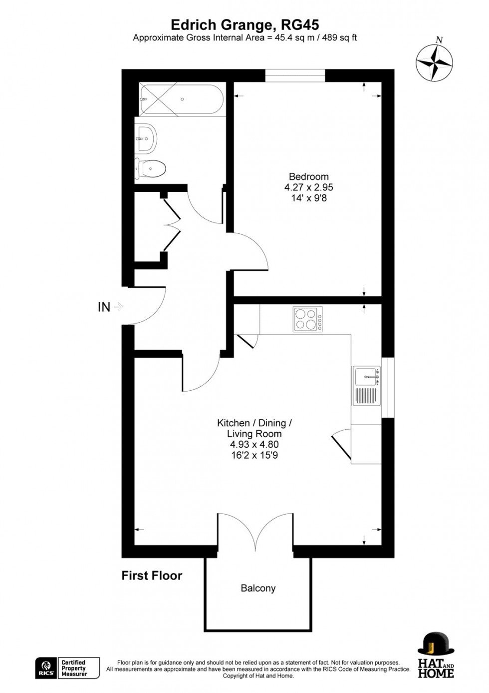 Floorplan for Crowthorne, Berkshire