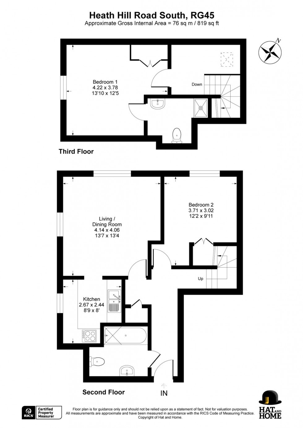 Floorplan for Crowthorne, Berkshire