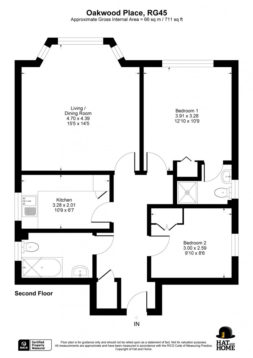 Floorplan for Crowthorne, Berkshire