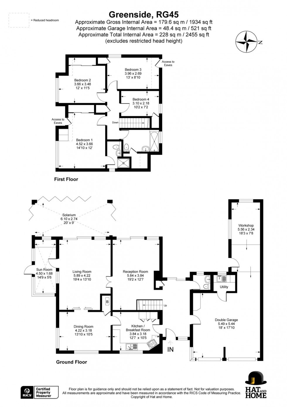 Floorplan for Crowthorne, Berkshire