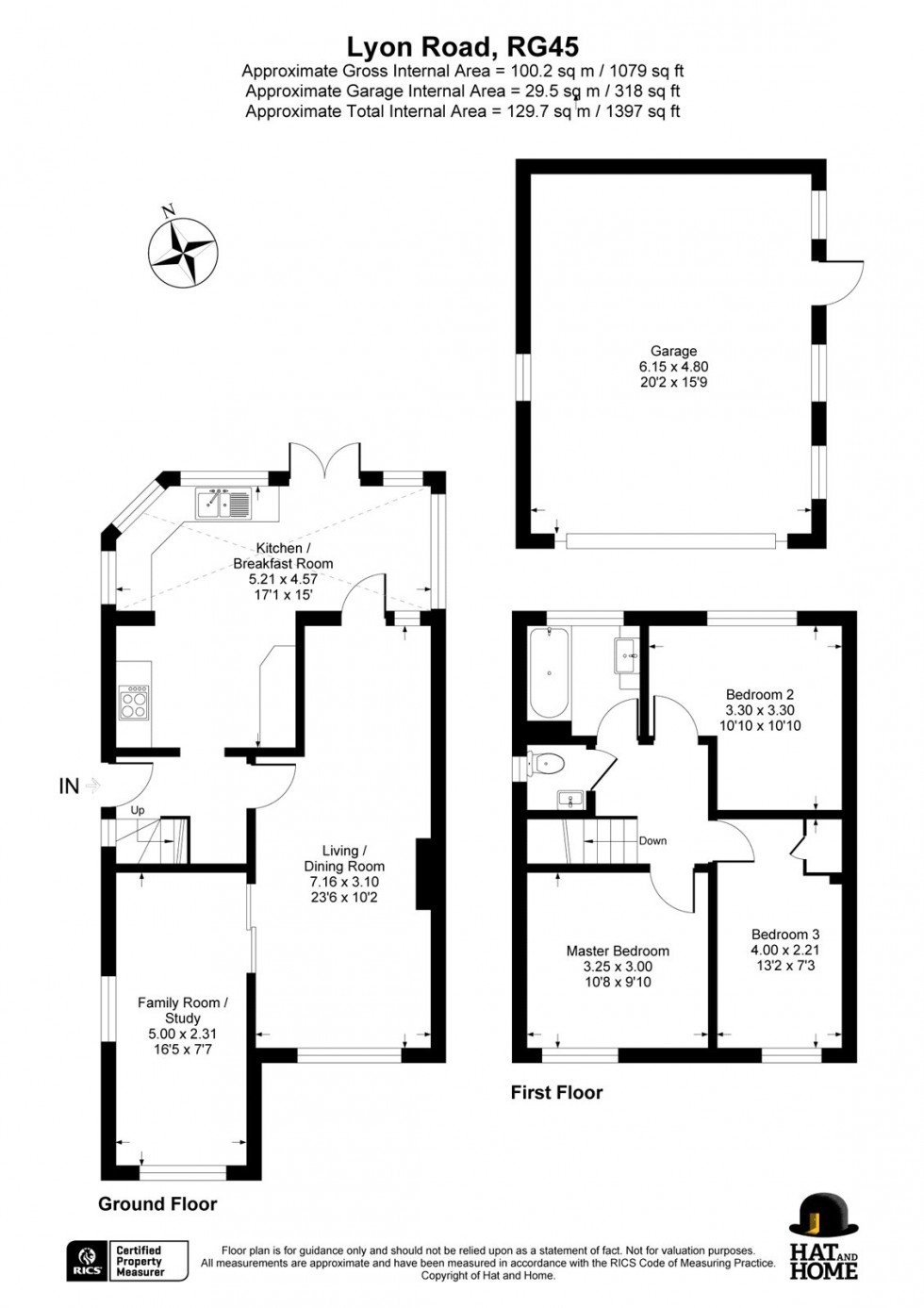 Floorplan for Crowthorne, Berkshire