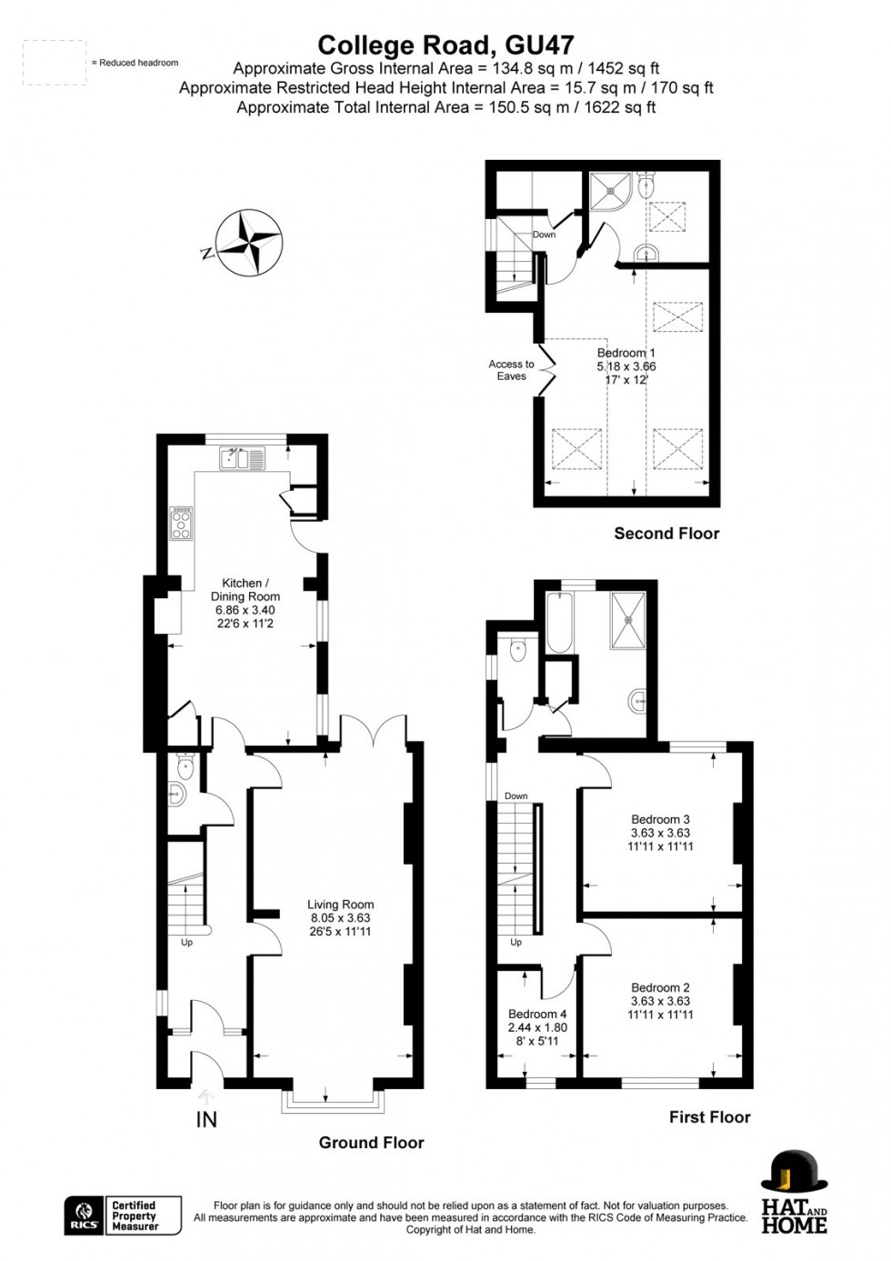 Floorplan for College Town, Sandhurst, Berkshire