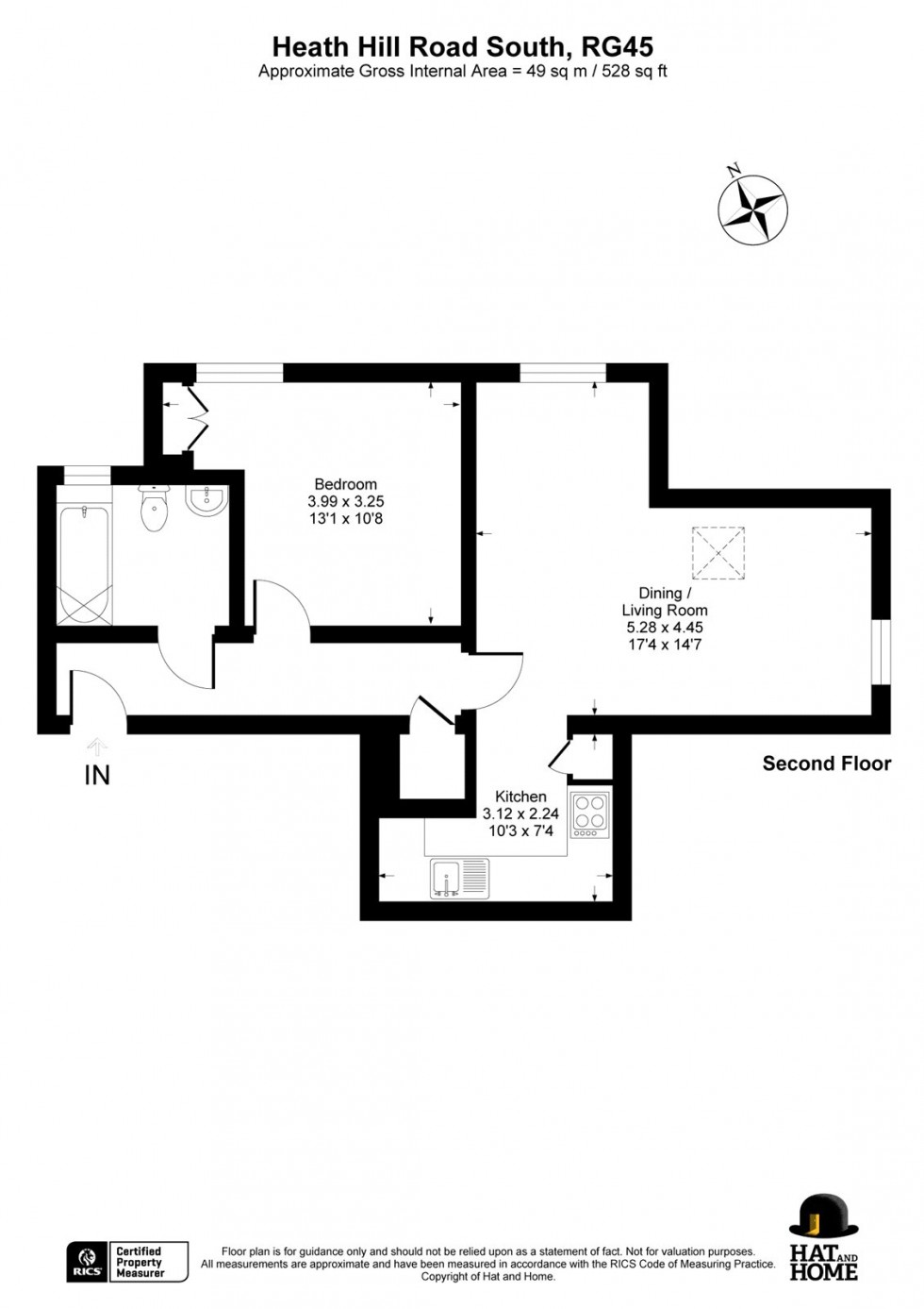 Floorplan for Crowthorne, Berkshire