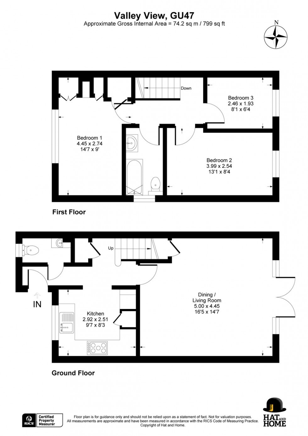 Floorplan for Sandhurst, Berkshire