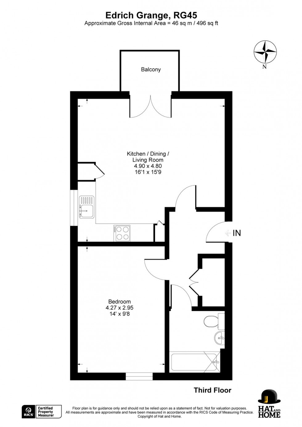 Floorplan for Crowthorne, Berkshire