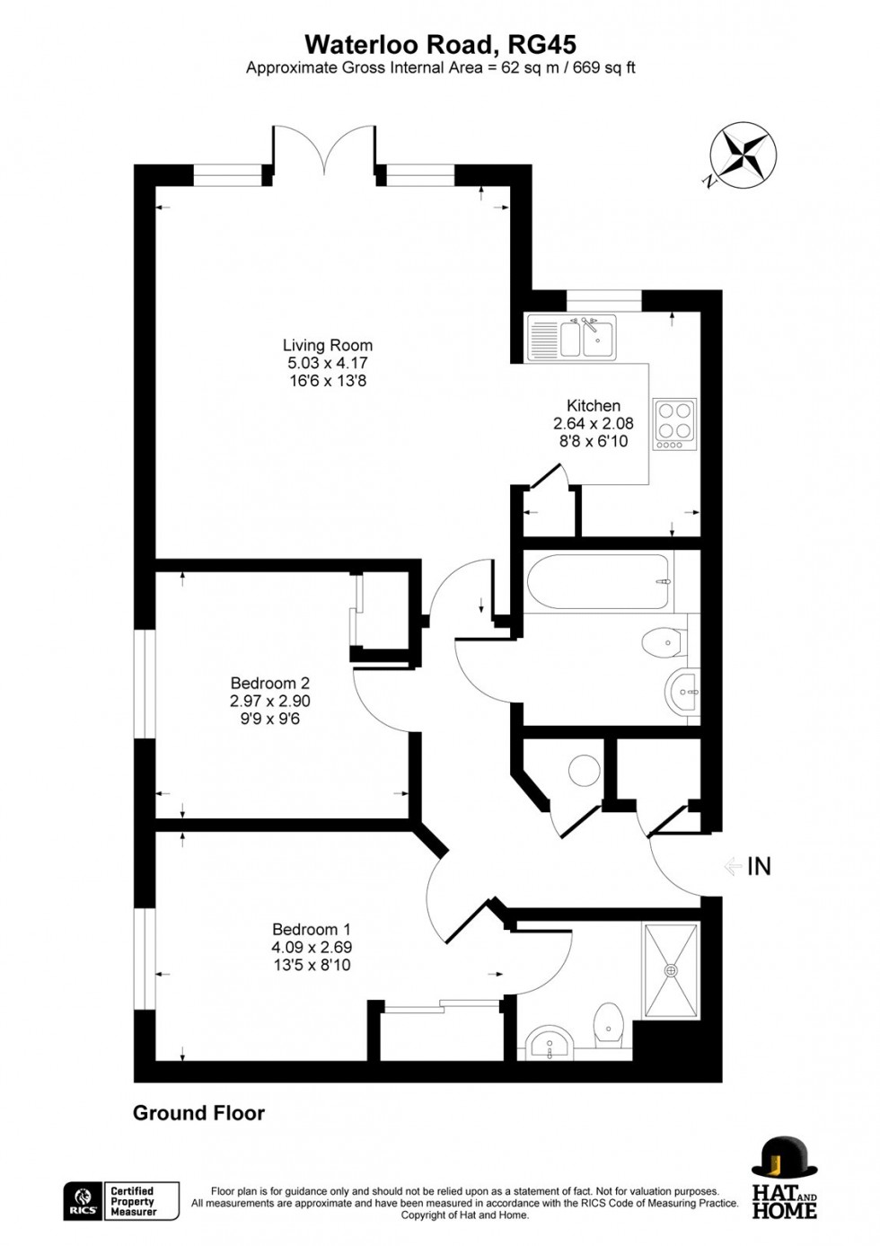 Floorplan for Crowthorne, Berkshire