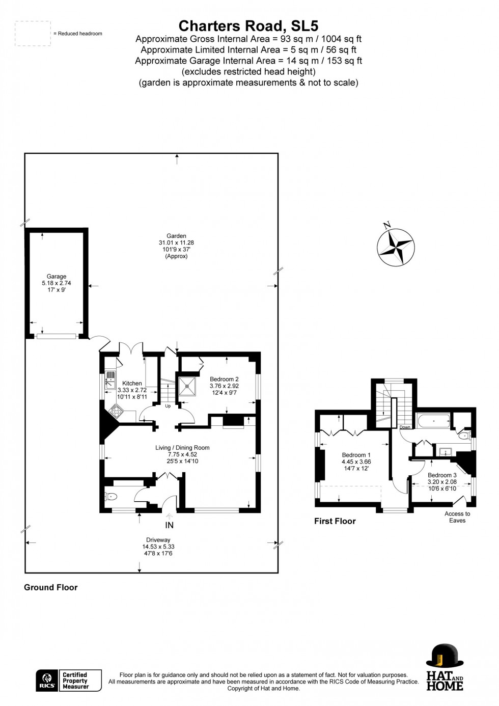 Floorplan for Ascot, Berkshire