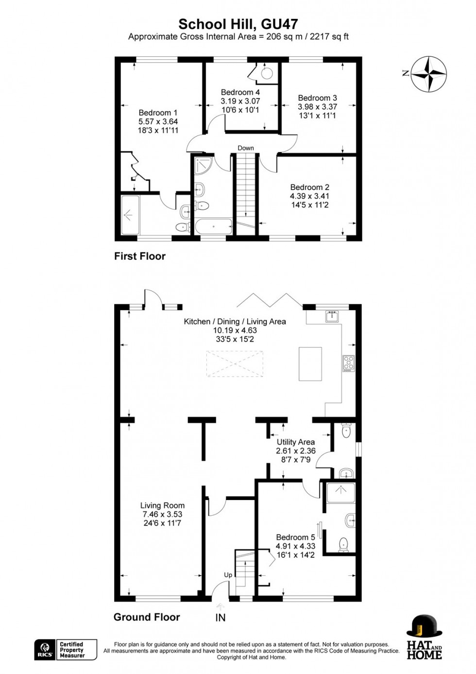 Floorplan for Little Sandhurst, Berkshire